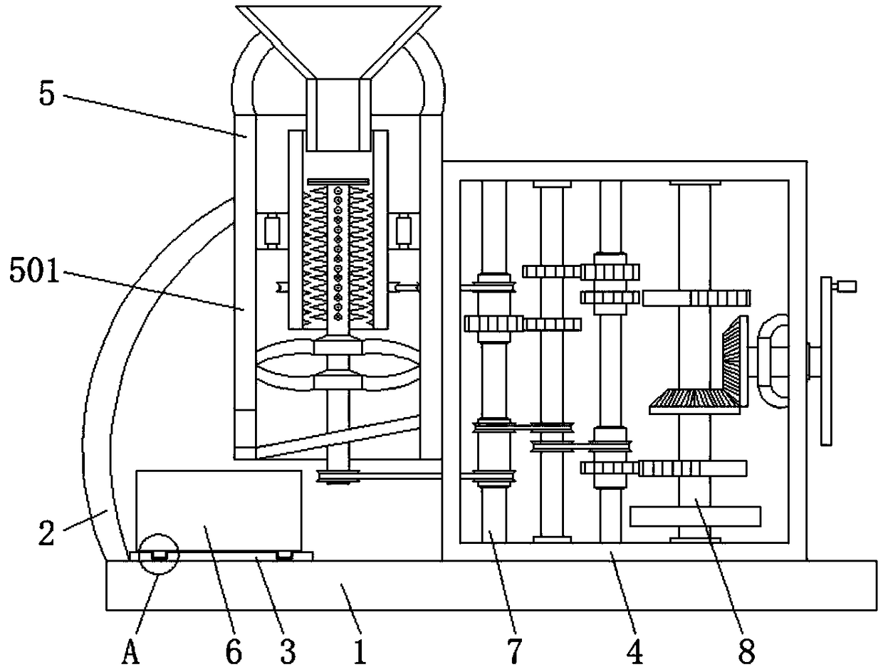 Household primary stage processing equipment for chilli sauce