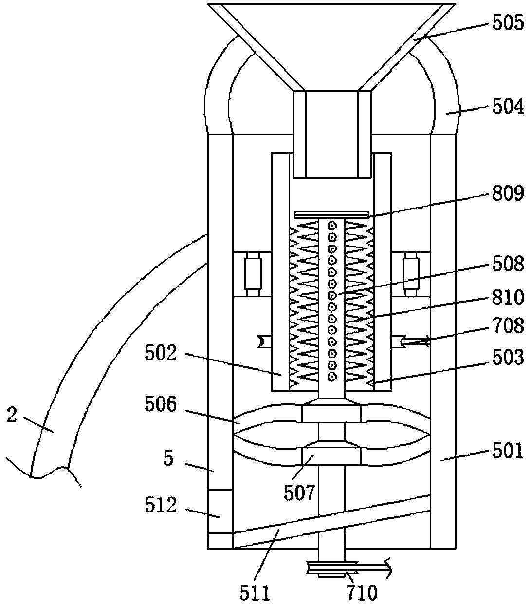 Household primary stage processing equipment for chilli sauce