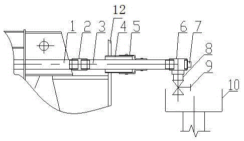 Dredging device for pole plate dripping pipe of wet electrostatic precipitator