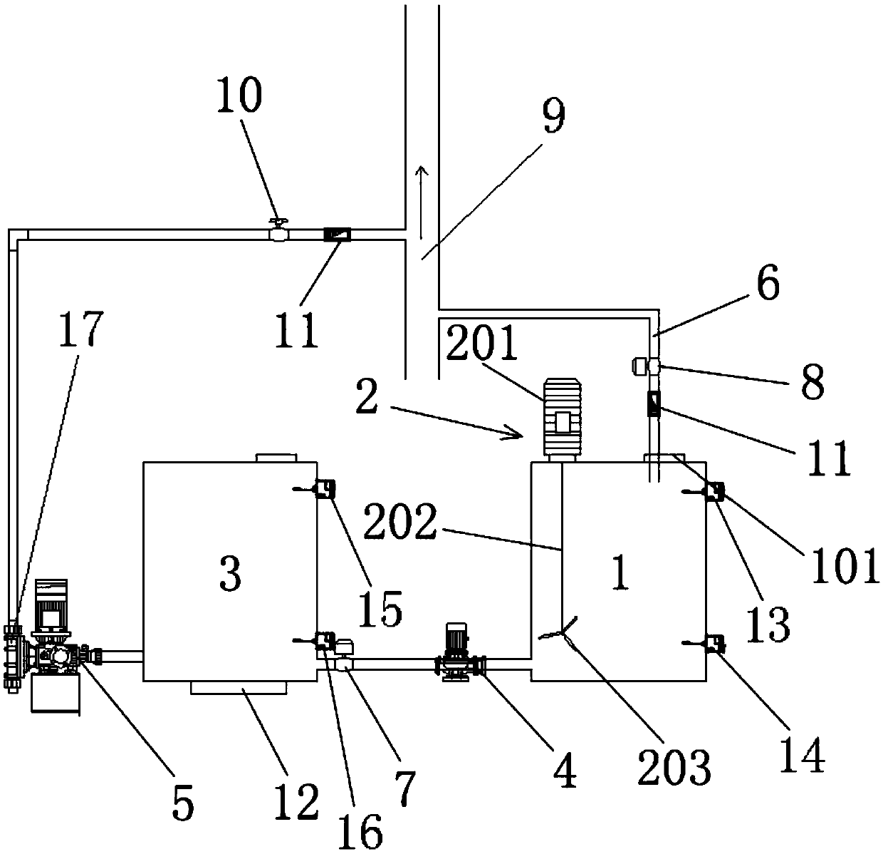 Fertilizer preparation device, sprinkler machine containing fertilizer preparation device and fertilizing method