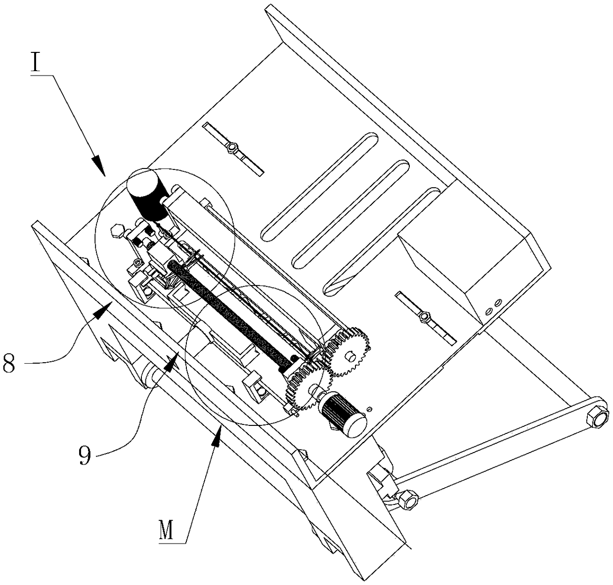 Automatic punching and threading binding machine