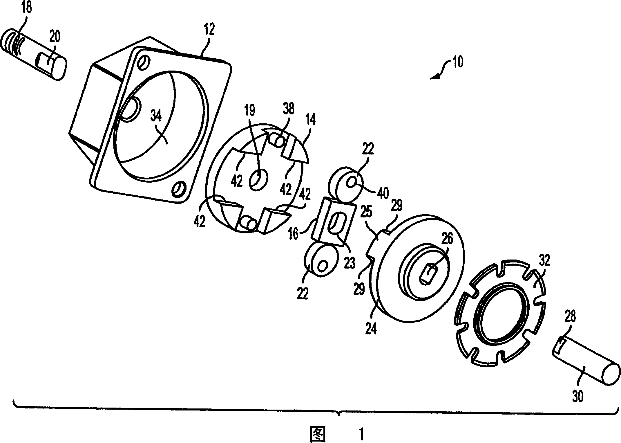 Bi-directional friction clutch assembly for electric motors to prevent backdrive