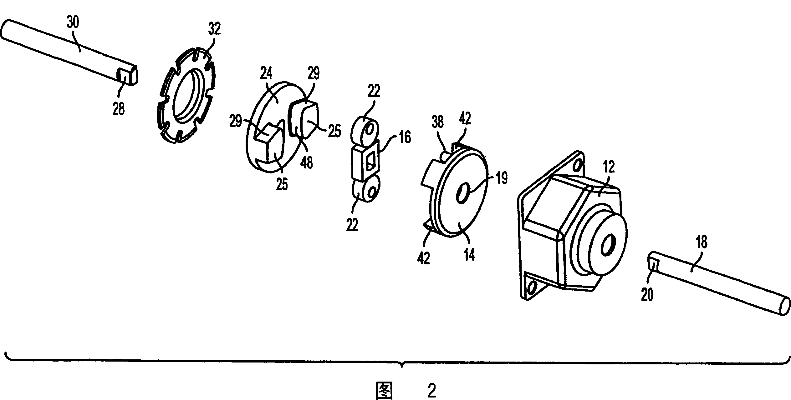 Bi-directional friction clutch assembly for electric motors to prevent backdrive