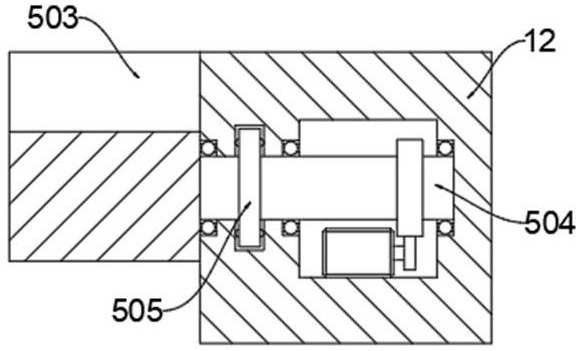 A kind of double-layer separating board transportation device for wood processing