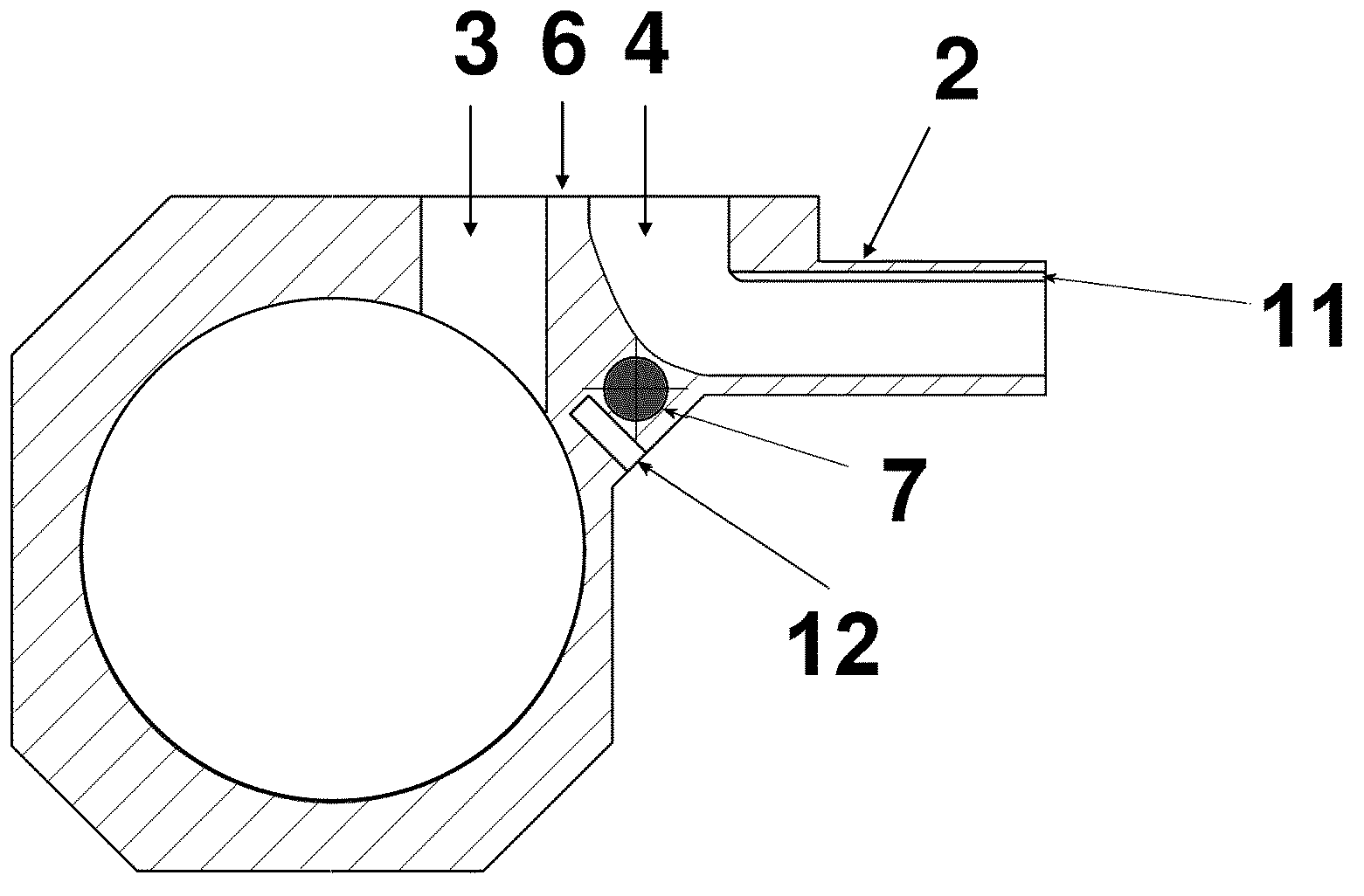 Clean line heated valve