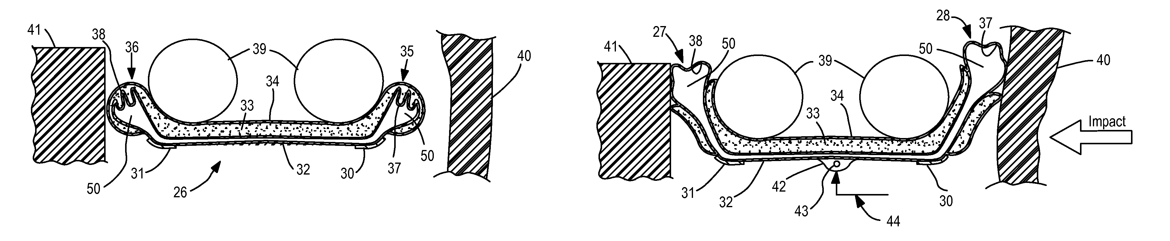 Active bolster deployed from vehicle seat