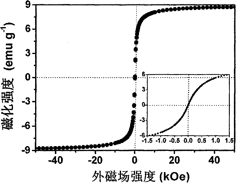 Process for preparing magnetic resonance visibility strengthened film based on layered assembly technology