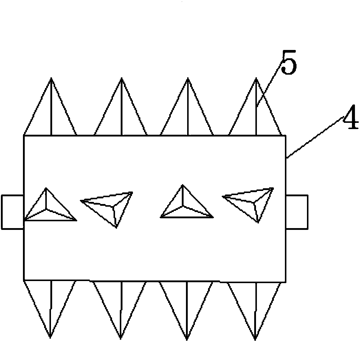 Environment-friendly silt treating and compacting device