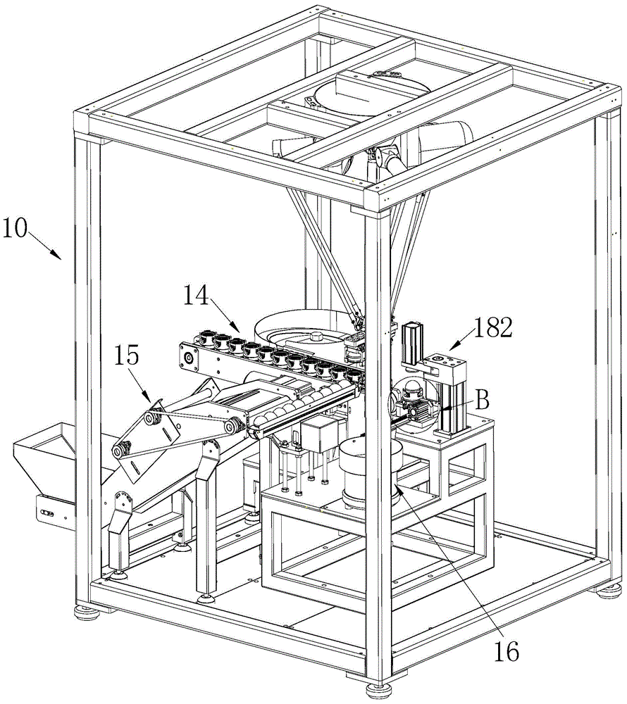 Automatic assembling machine for LED bulb lamp