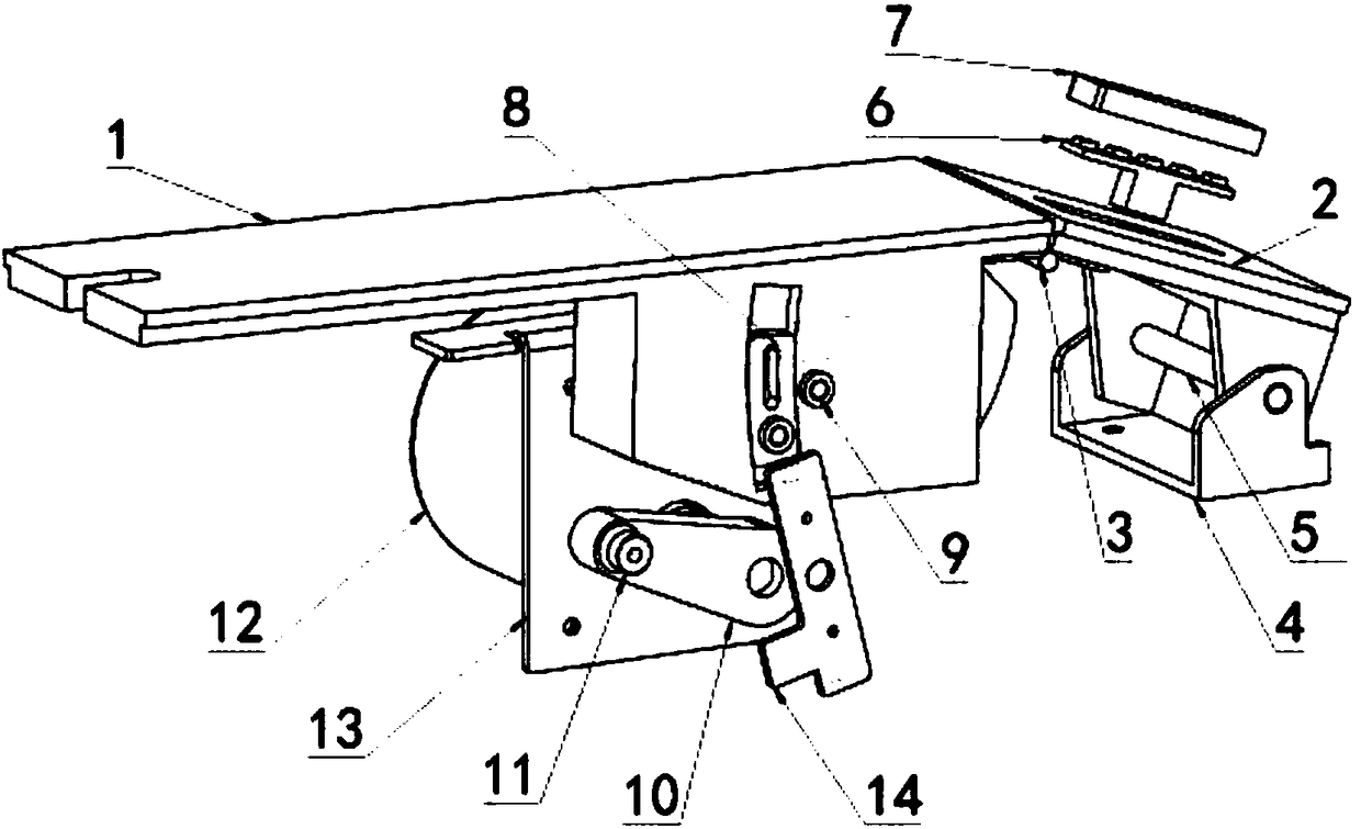 Novel tile-drawing preventing roller coaster type full-automatic mahjong machine