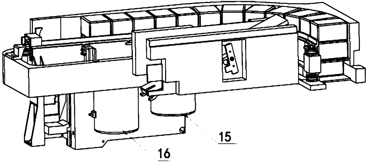 Novel tile-drawing preventing roller coaster type full-automatic mahjong machine