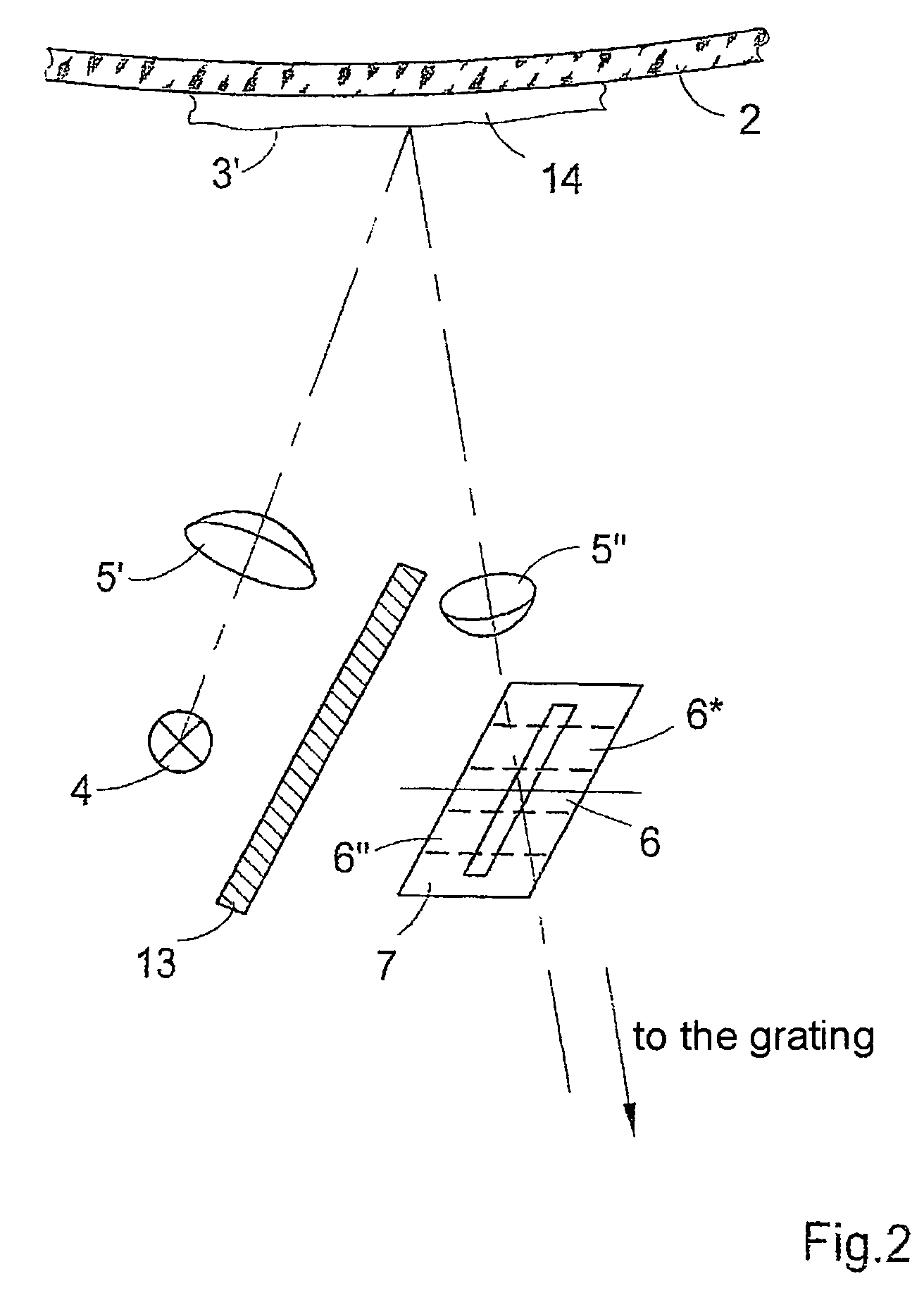 Assembly and method for identifying coatings lying on the surface of components and for determining their characteristics