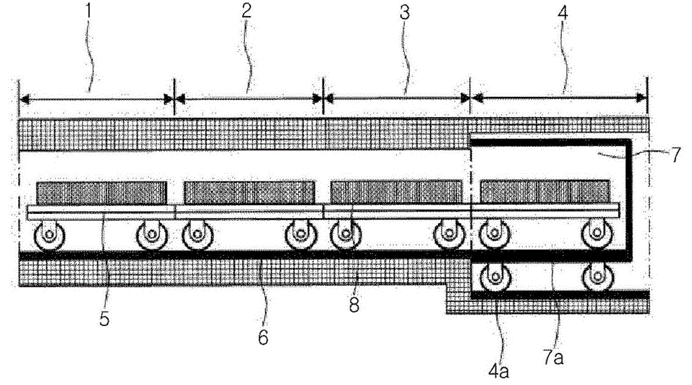 Traditional carbonized brick and tile manufacturing device and manufacturing method