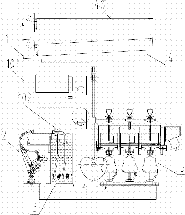 Semi-continuous high-speed spinning machine