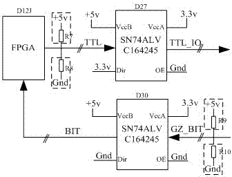 Phased array radar antenna beam control device