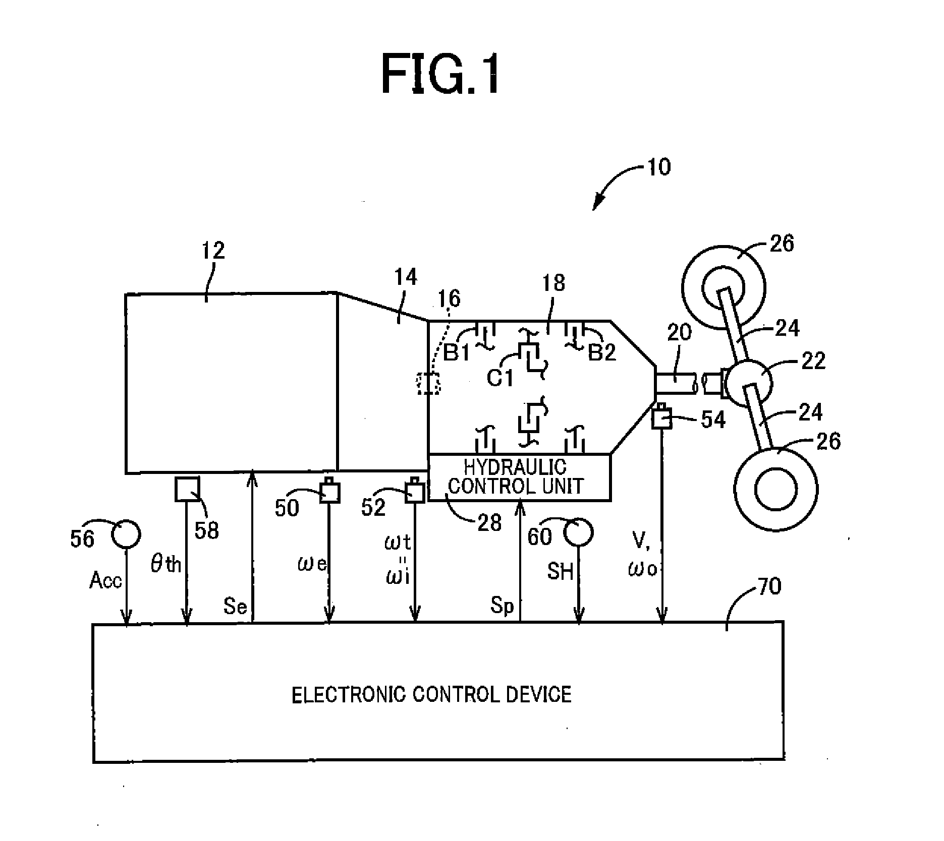 Vehicle transmission controller