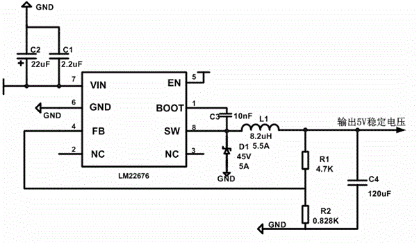 Power distribution network low-voltage large-current magnetic field simulation display device