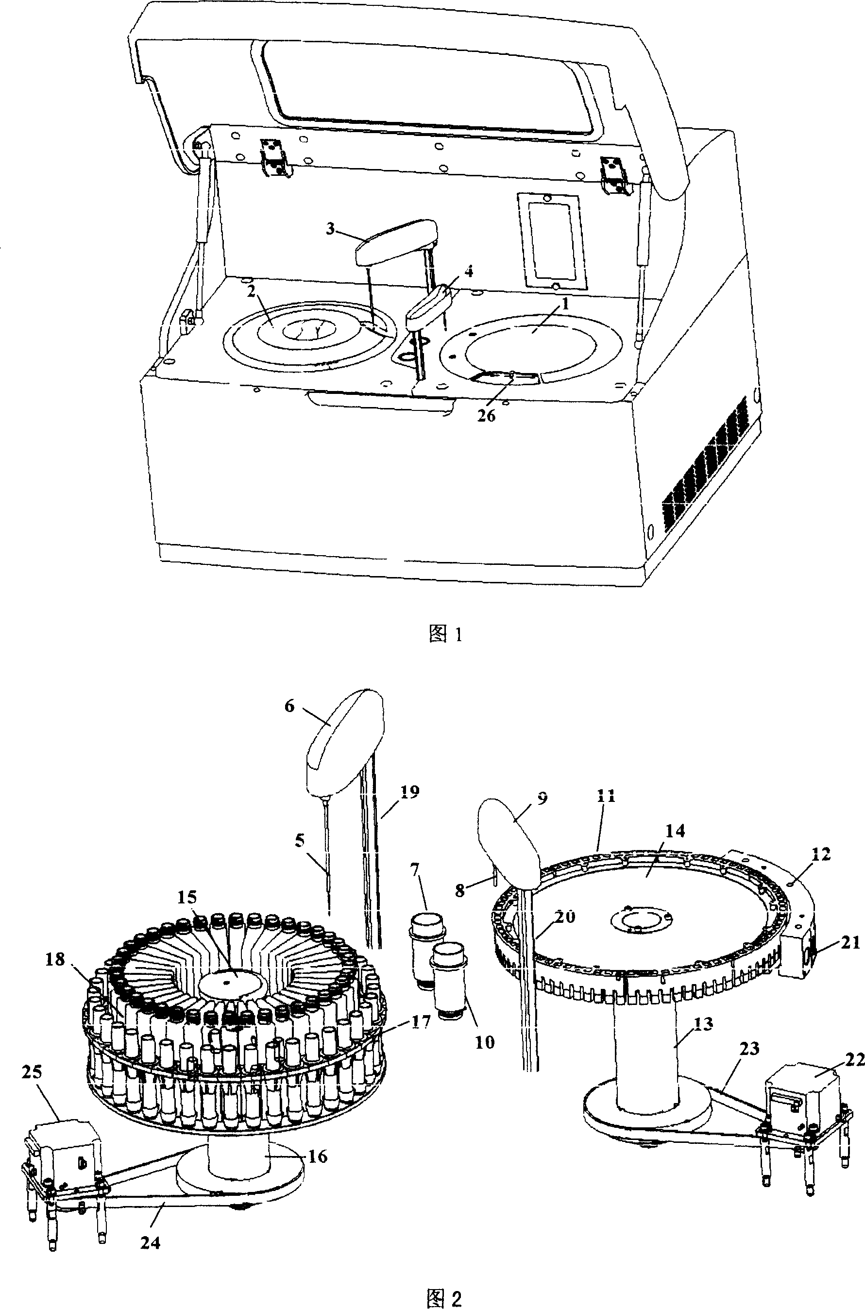 Full-automatic biochemical analyzer and analysis method thereof