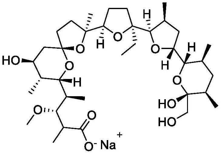 Application of monensin sodium in prevention and treatment of agricultural fungal diseases