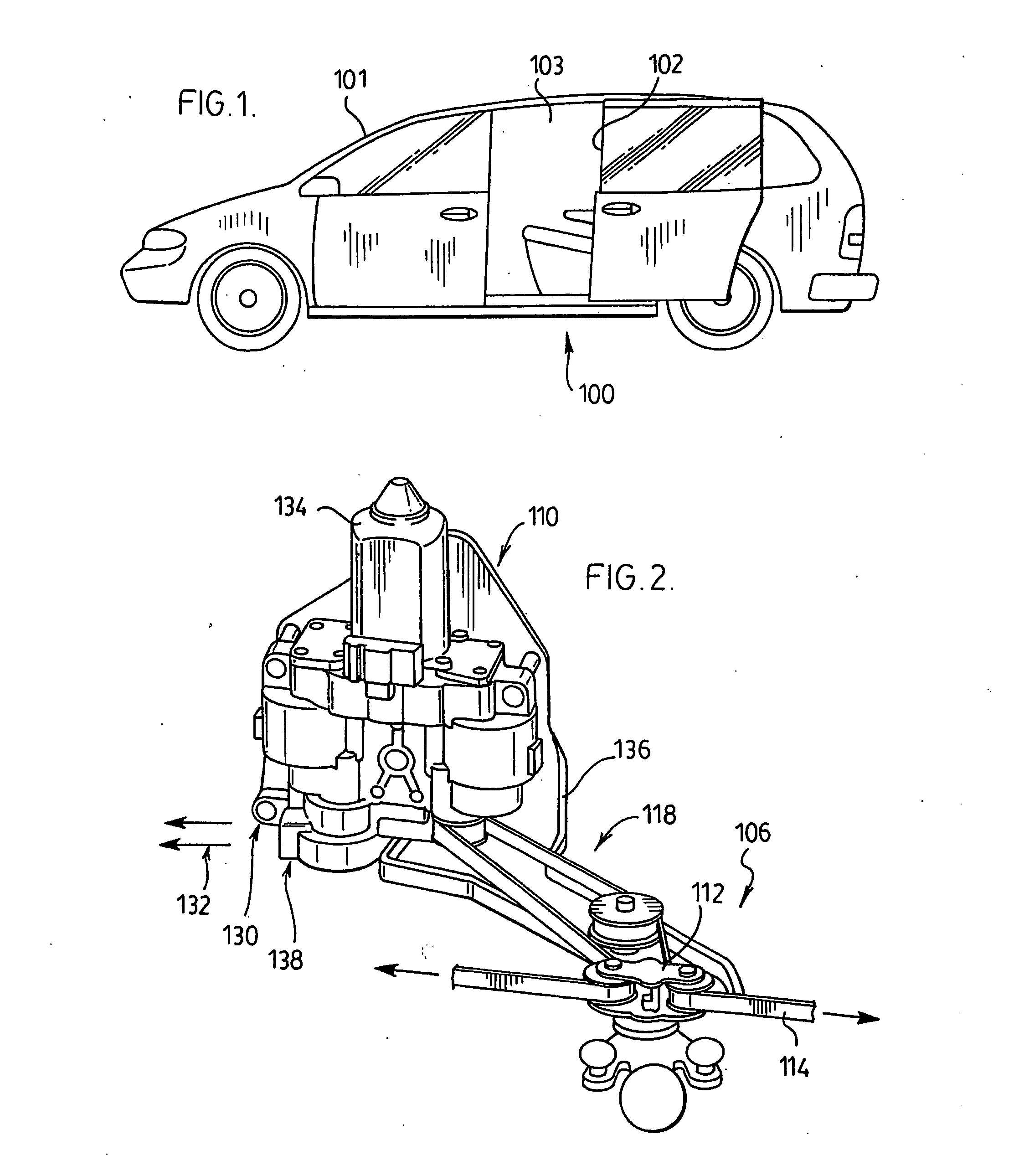 Drive assembly for a power closure panel