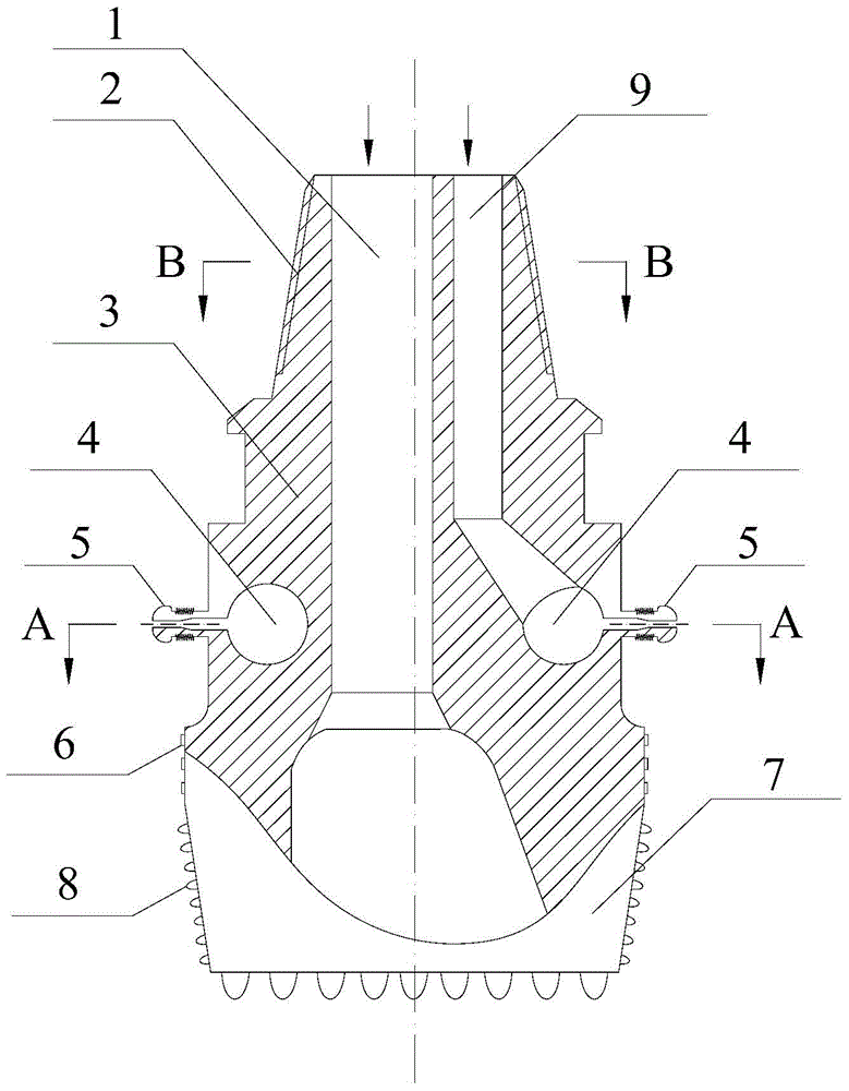 Well drilling device