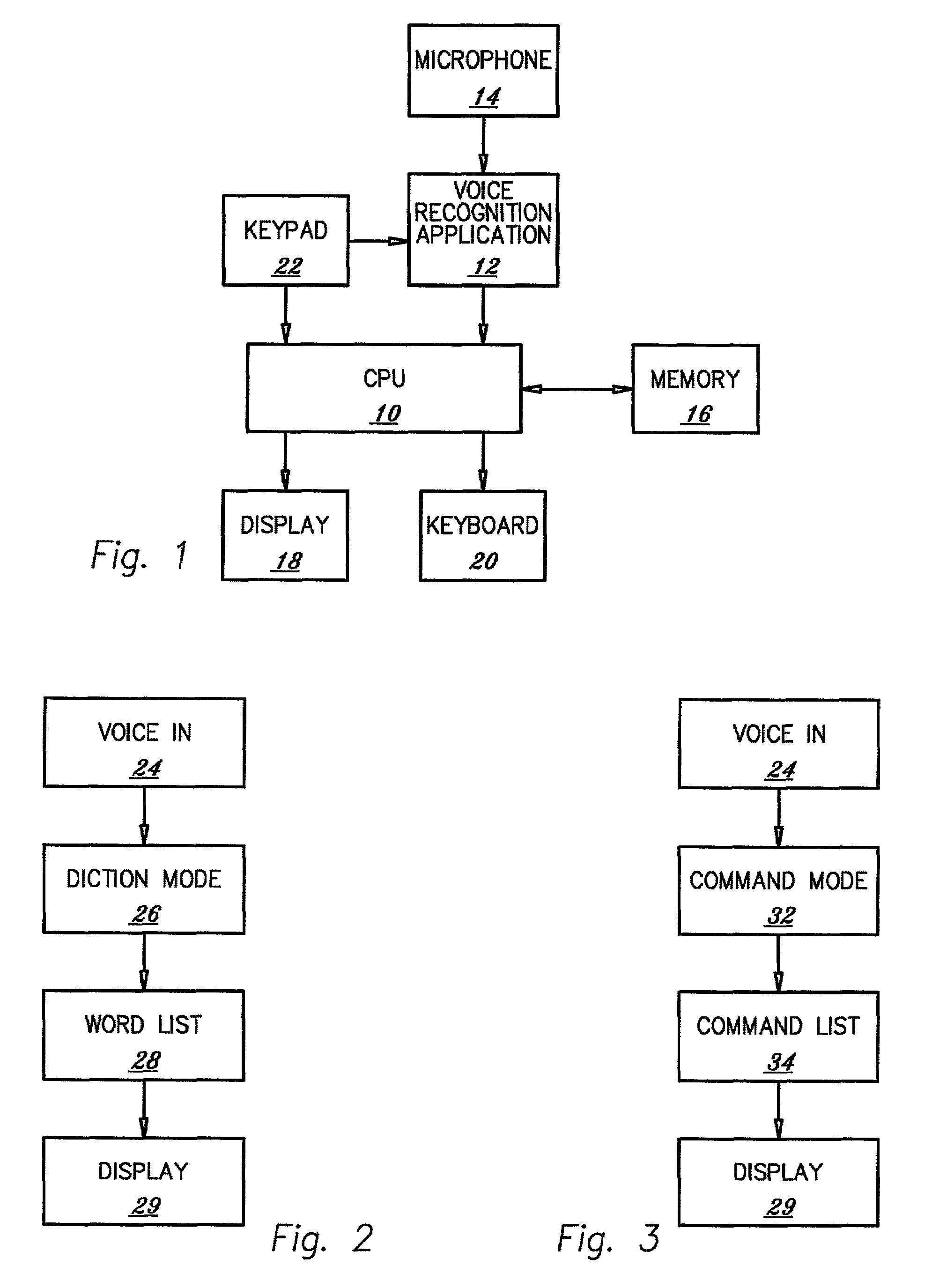 Command insertion system and method for voice recognition applications