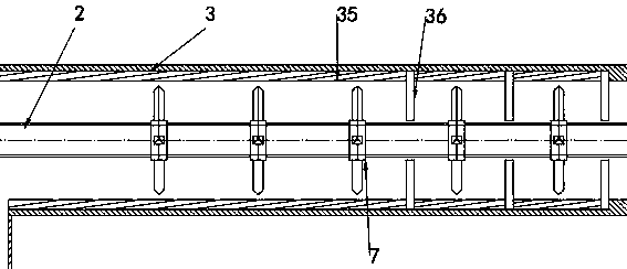 Simulation experiment device and method for secondary crushing and fluidization of submarine gas hydrate