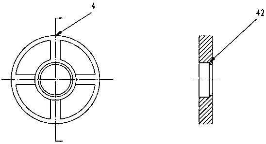 Simulation experiment device and method for secondary crushing and fluidization of submarine gas hydrate