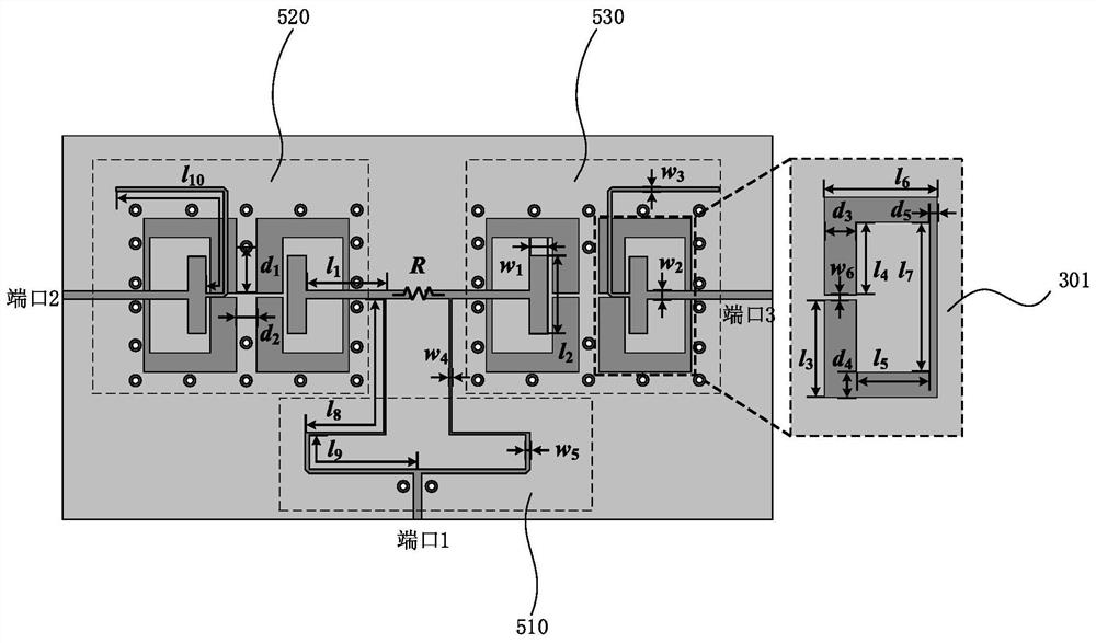 Filtering power divider and communication system