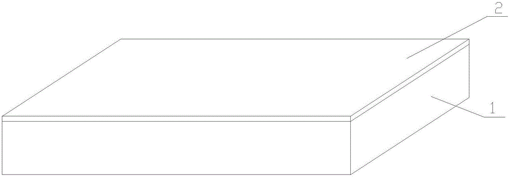 Nail burnishing stick and preparation method thereof