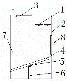 Chopstick tube with sterilizing device