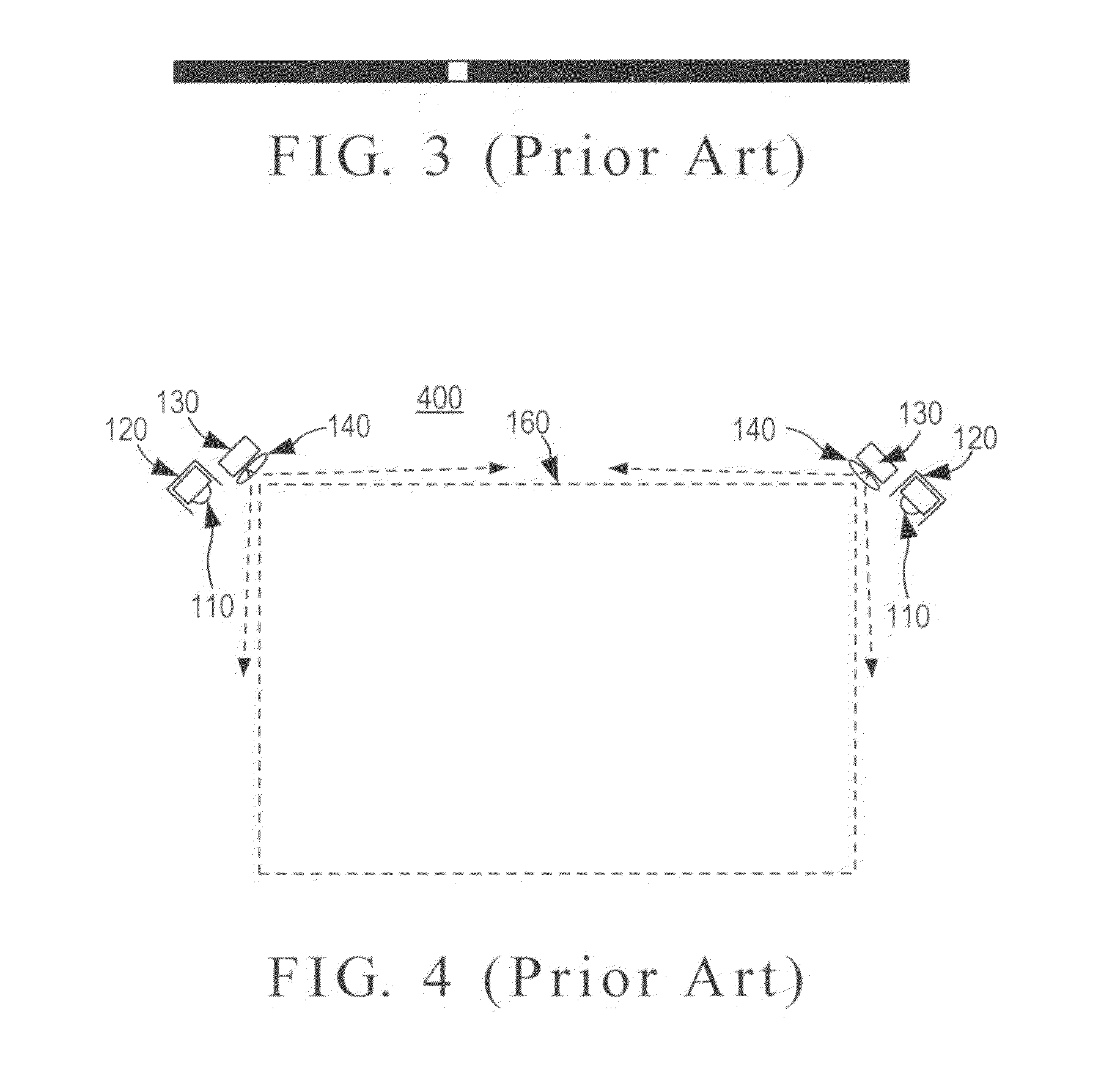 Optical touch screen system and method for recognizing a relative distance of objects