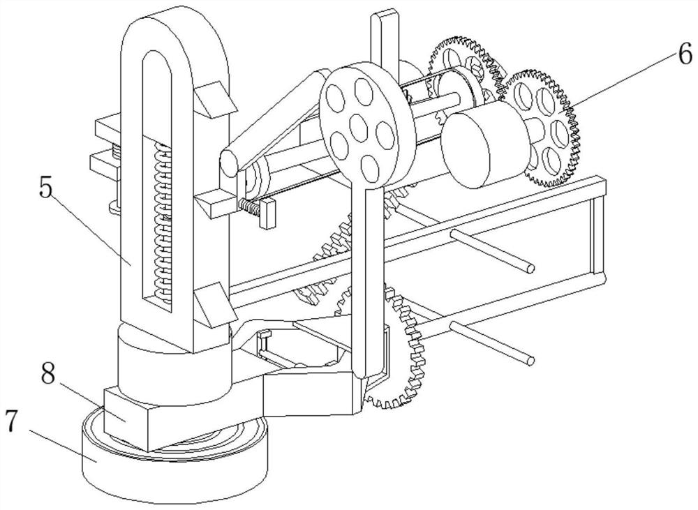 Full-automatic metal forging forming method