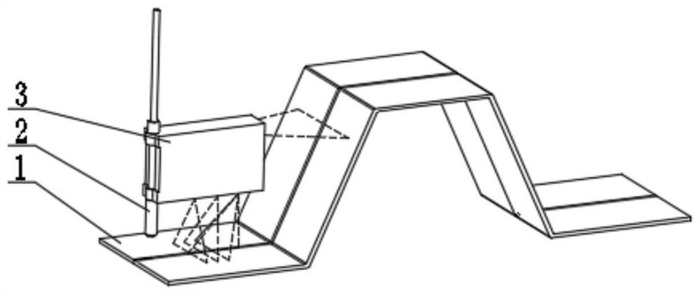 Large-break-angle welding seam tracking and obstacle prediction system based on binocular four-line vision sensing