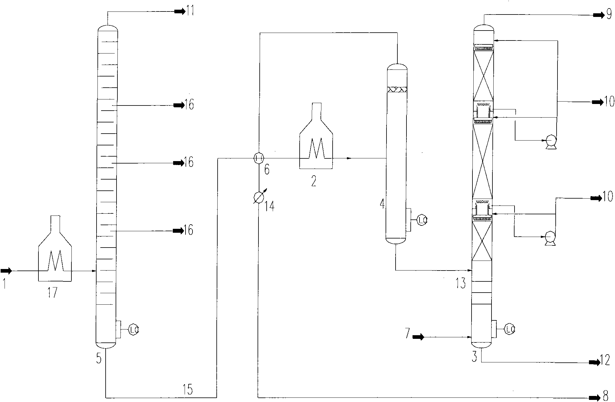 Reduced-pressure flash tank and crude oil processing method