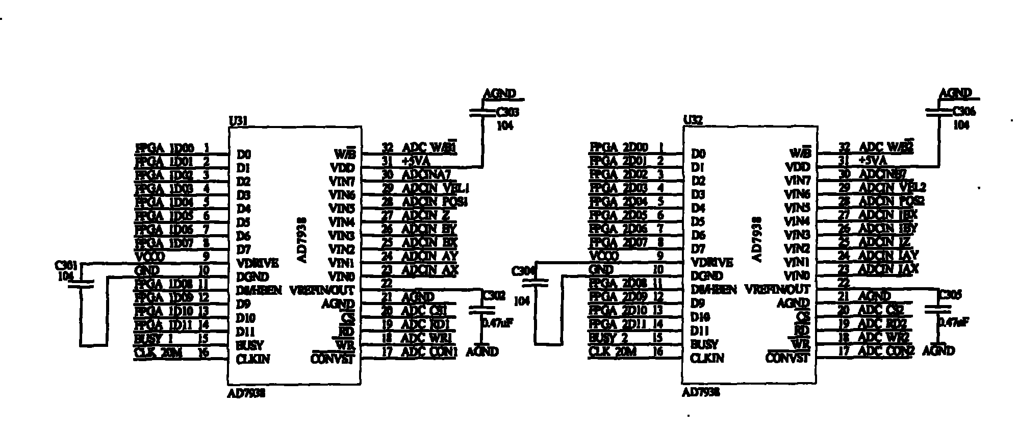 High-precision magnetic bearing axial control method based on interference observer