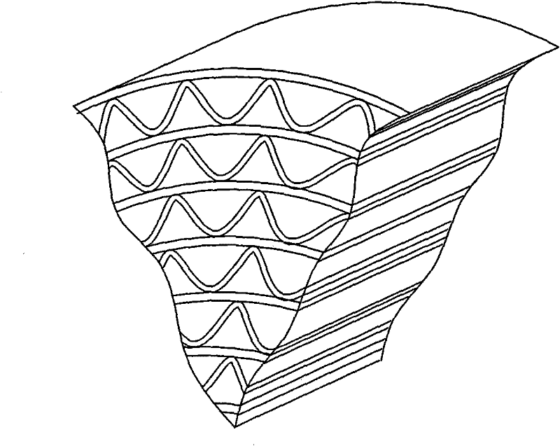 Method for preparing organic solvent adsorbing material