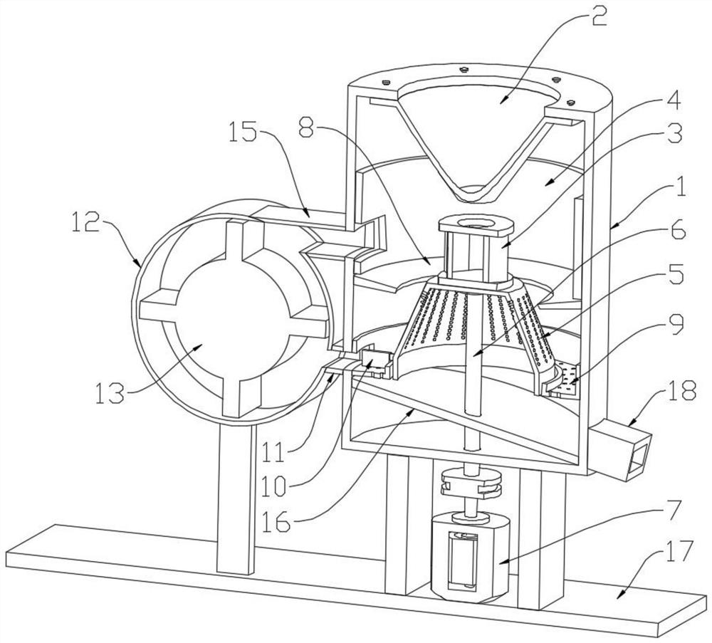 Crushing and screening all-in-one machine for processing high-purity quartz sand