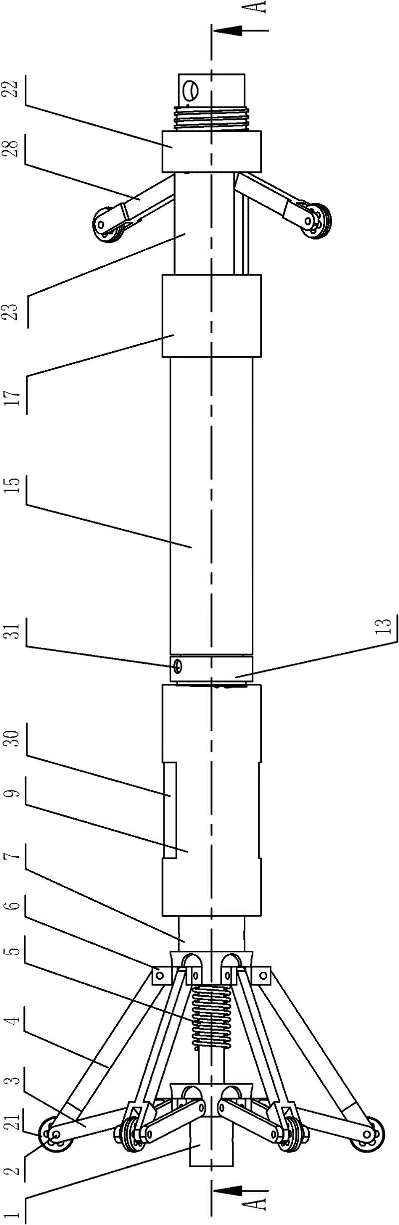 Pipeline aperture deformer for trenchless pipeline laying