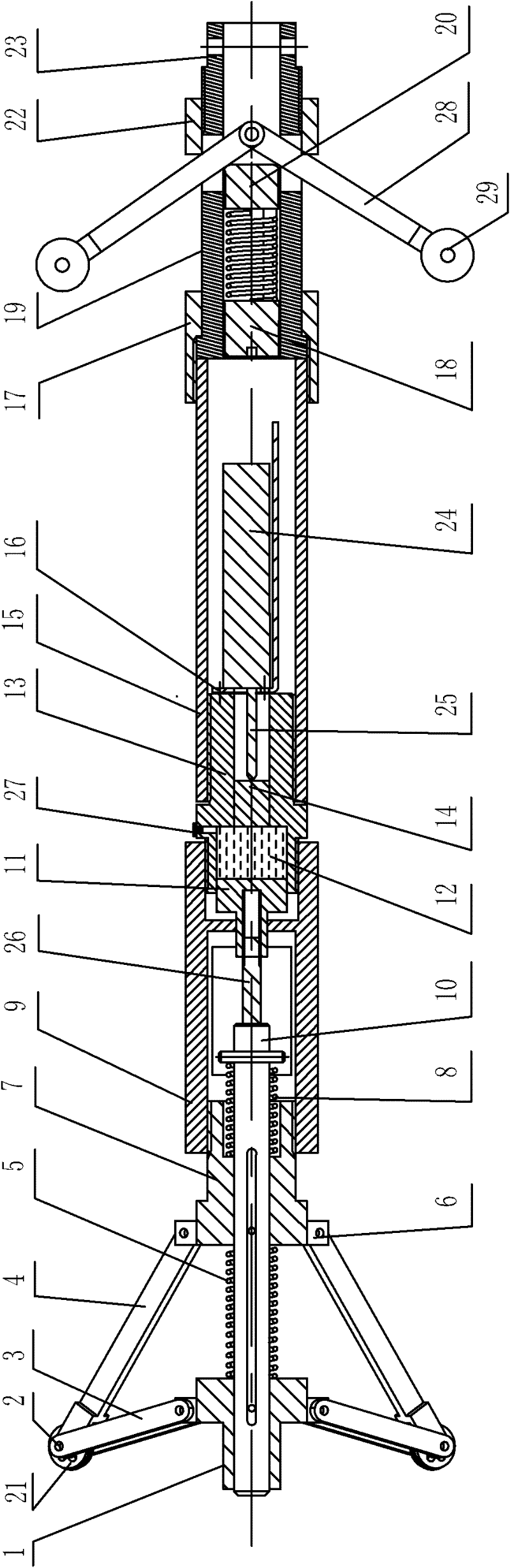 Pipeline aperture deformer for trenchless pipeline laying