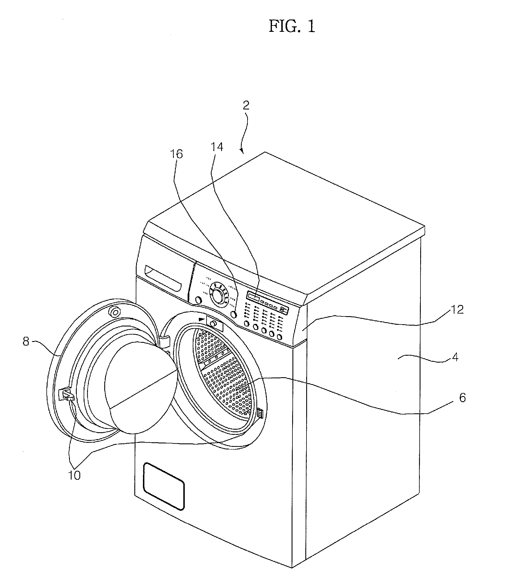 Method of controlling the opening of door of laundry treatment machine