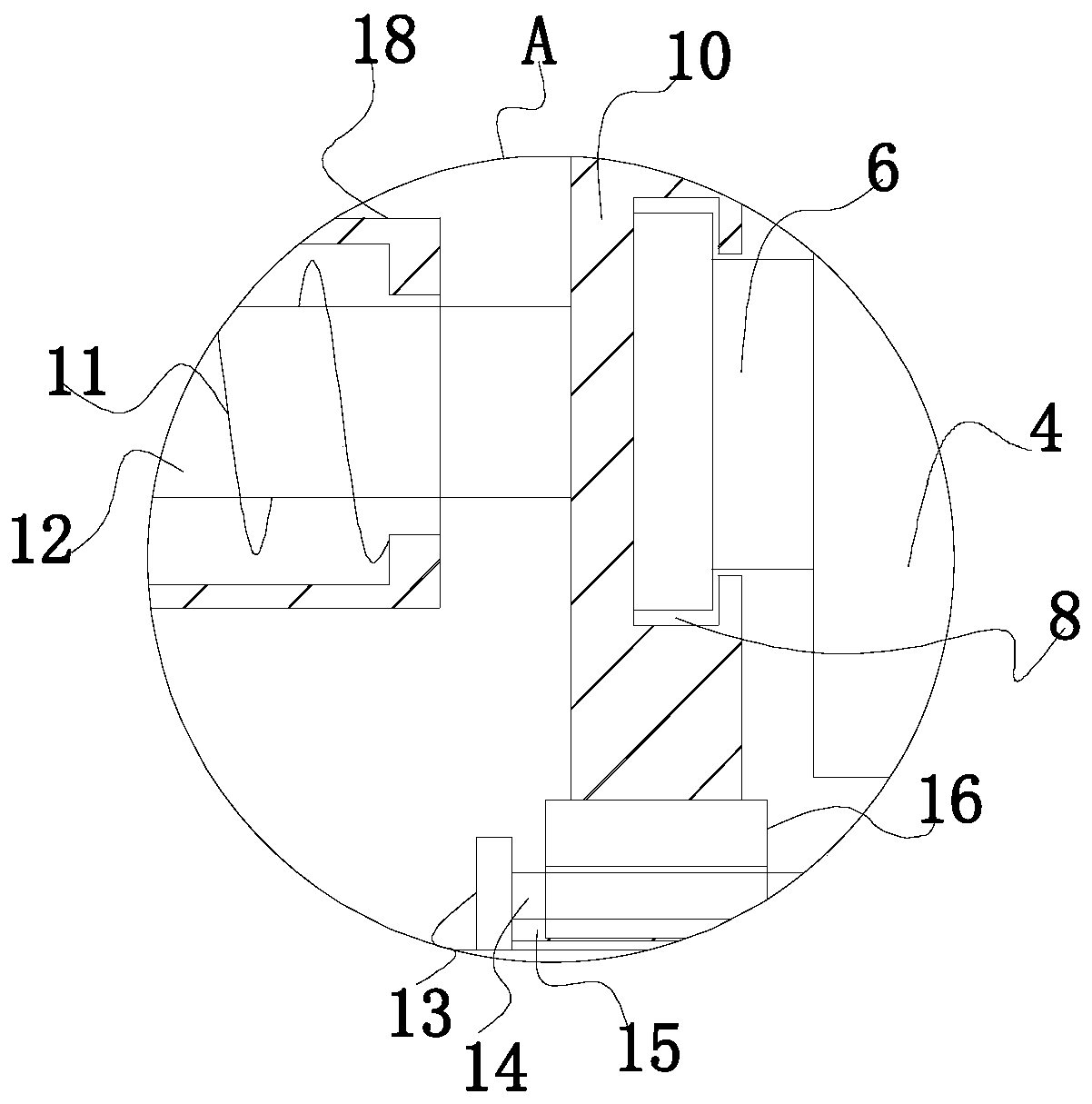 Even grinding device for surfaces of stainless steel tubes