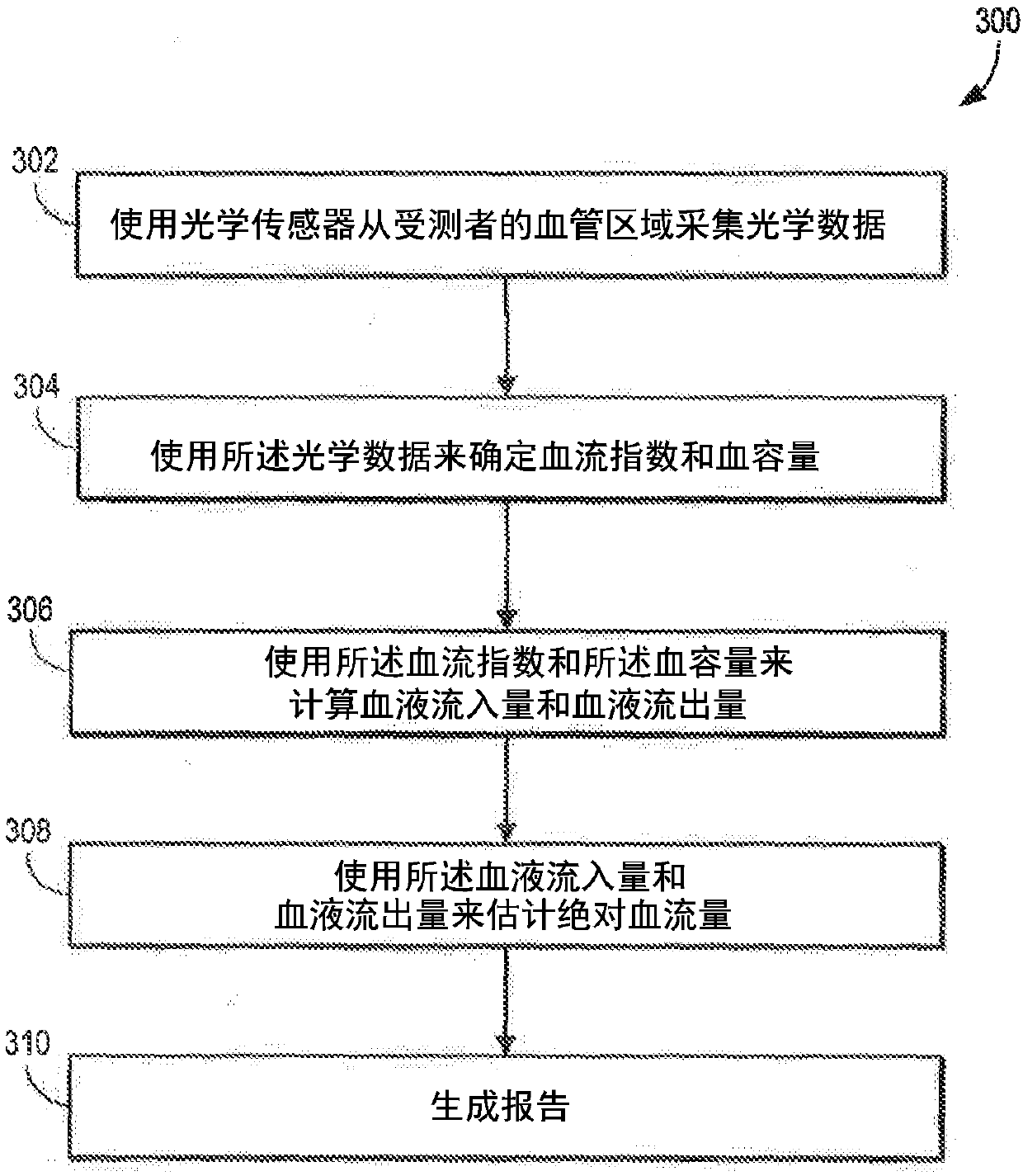 System and method for monitoring absolute blood flow