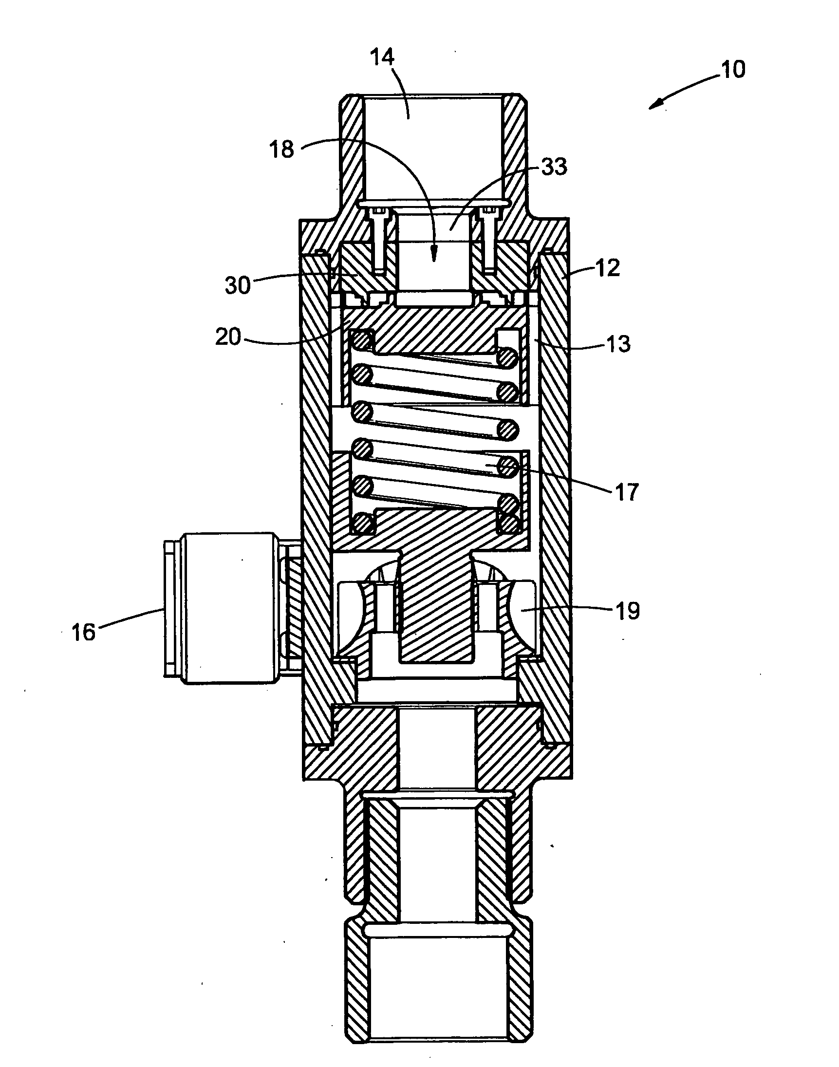 Homogenisation valve