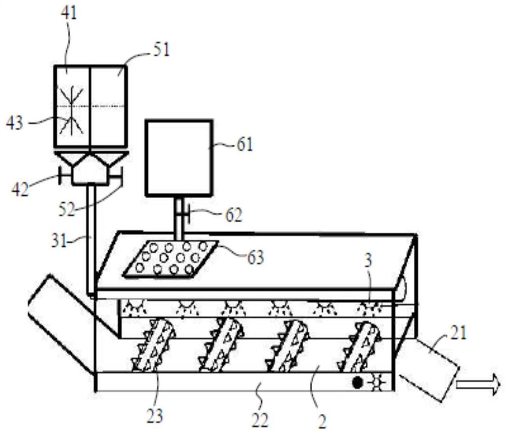 Method for continuous and efficient production of edible fungus culture medium by utilizing sugar cane by-products