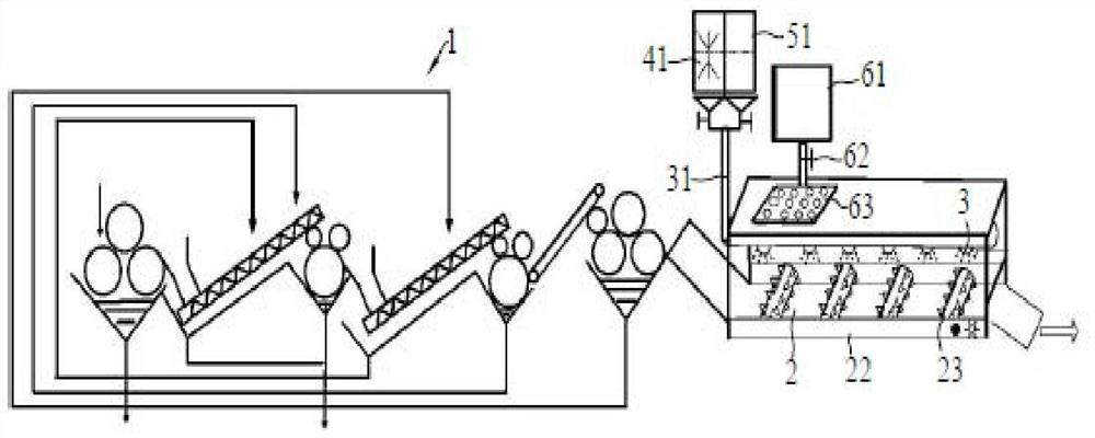 Method for continuous and efficient production of edible fungus culture medium by utilizing sugar cane by-products