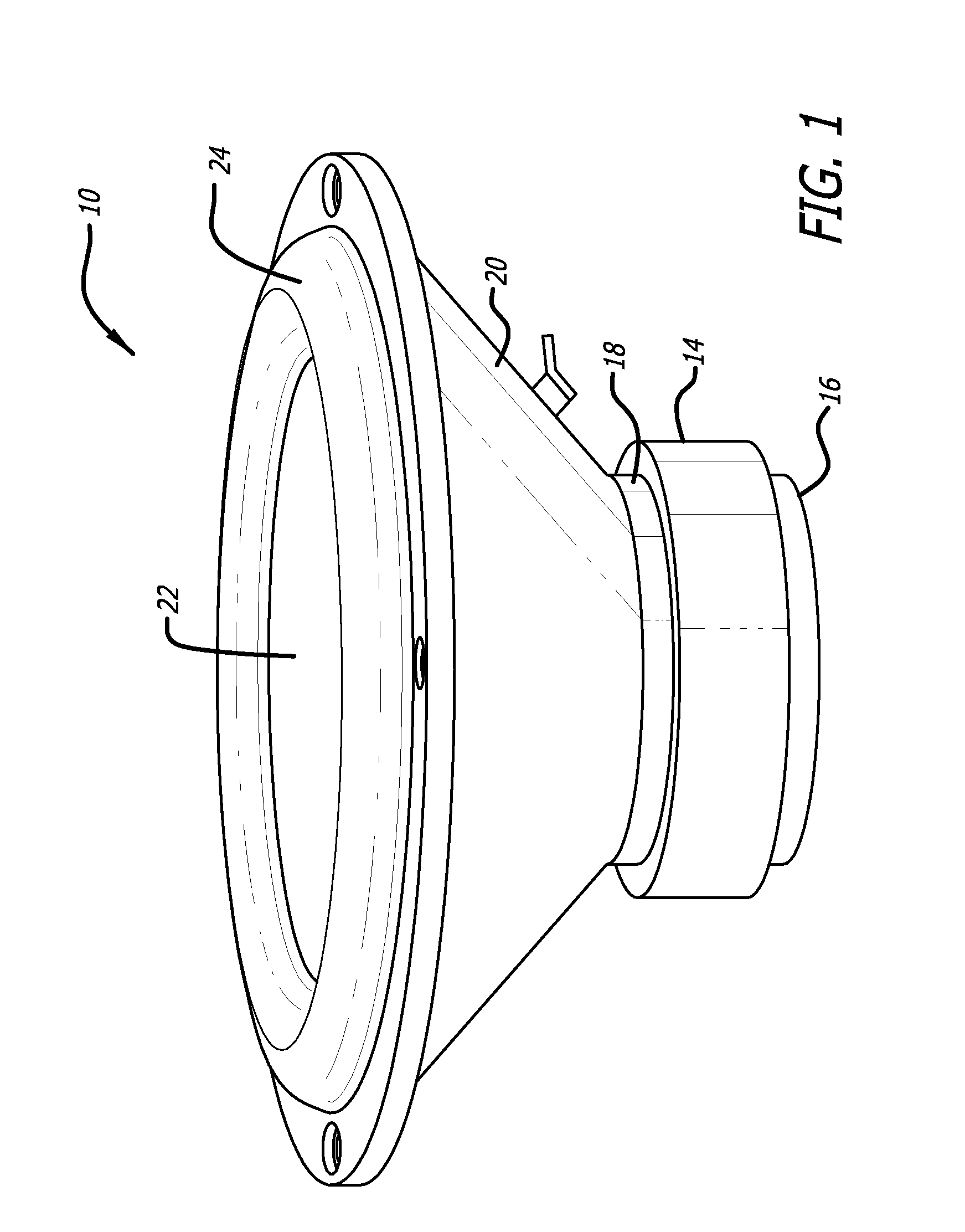 Loudspeaker surround mount