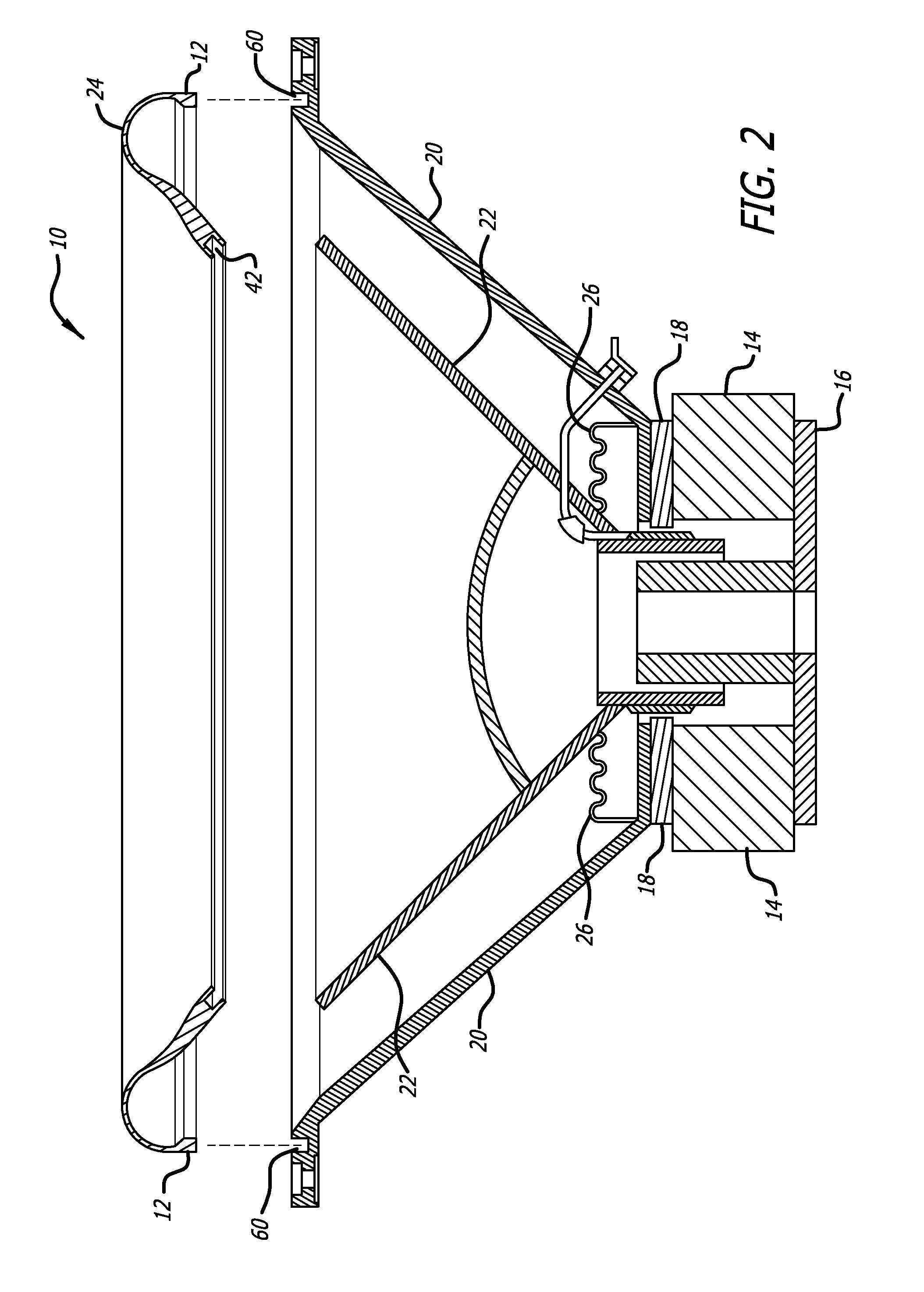 Loudspeaker surround mount