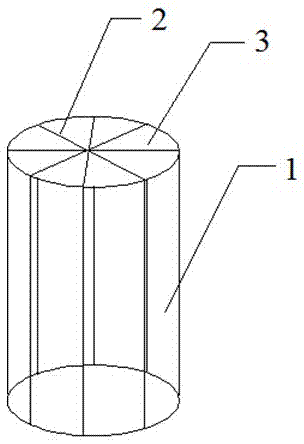 Silicon wafer transportation packaging box