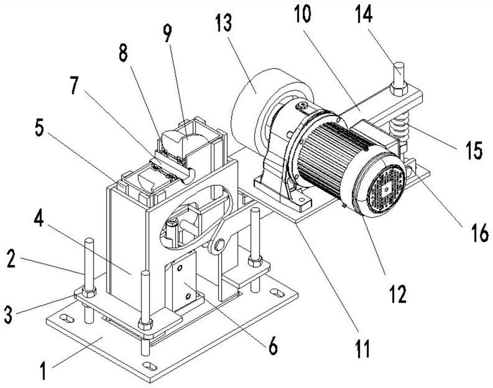 Integrated lifting supporting drive